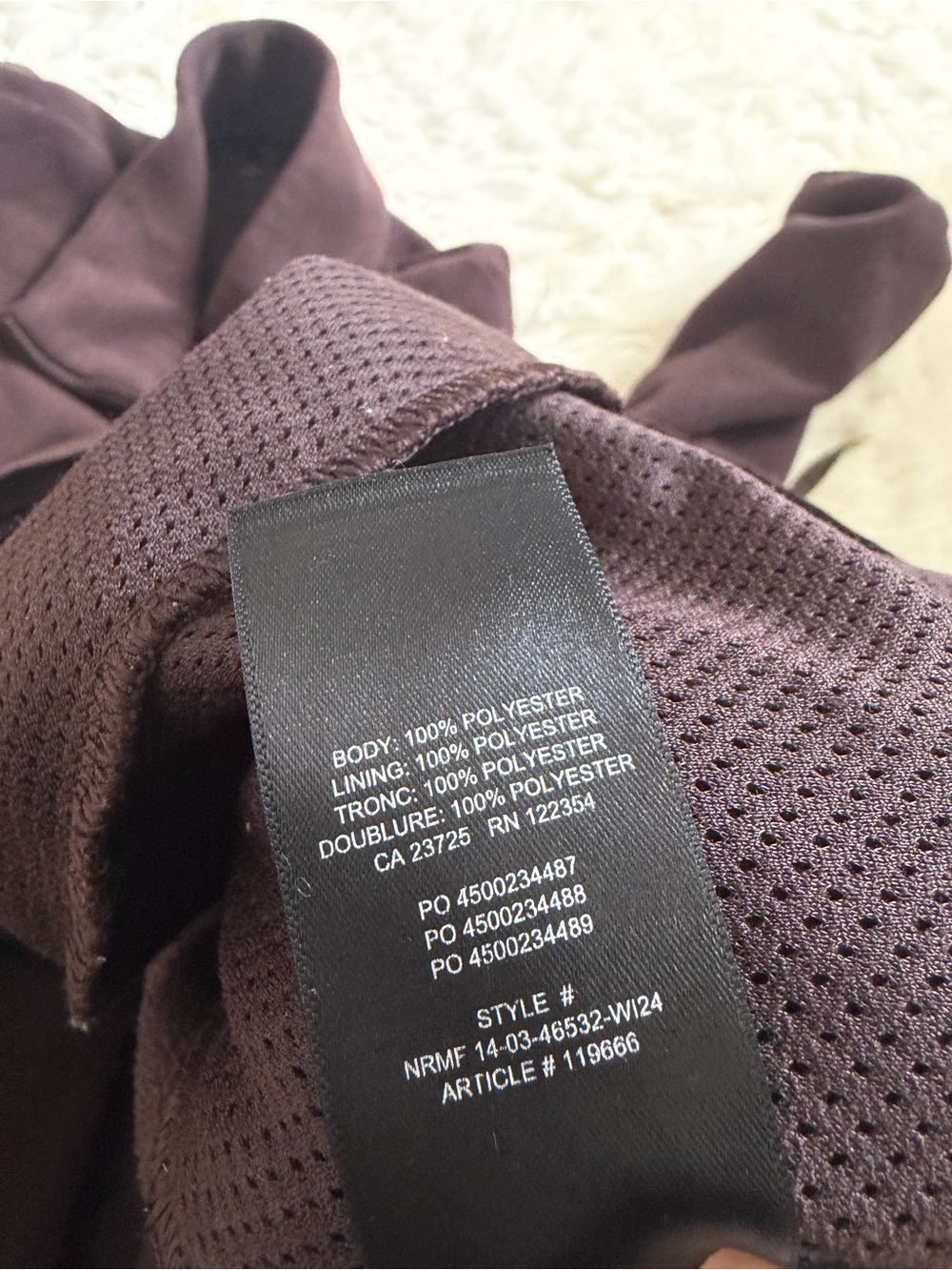 Aritzia Golden Polartec® 200 1/4 Zip Hip Sweater - Picture 6 of 8